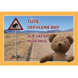 Tüte, der kleine Bär auf Safari in Afrika